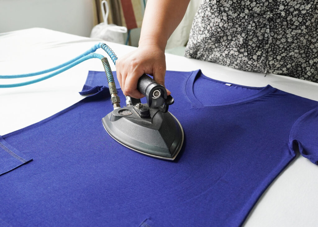 8.Ironing samples